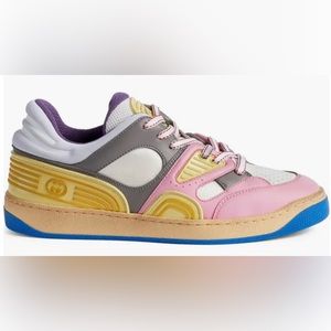 Gucci Womens Basket Sneakers Shoes 38.5